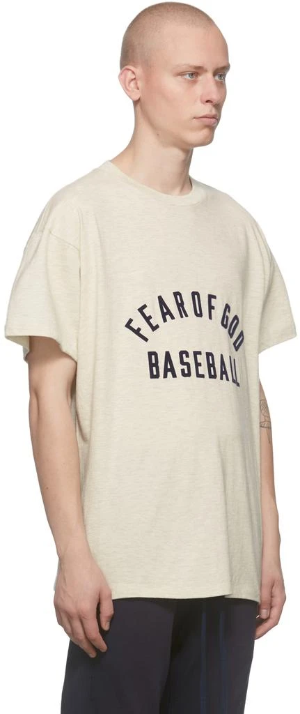 商品Fear of god|FOG印花棒球圆领短袖 沙色,价格¥1110,第2张图片详细描述