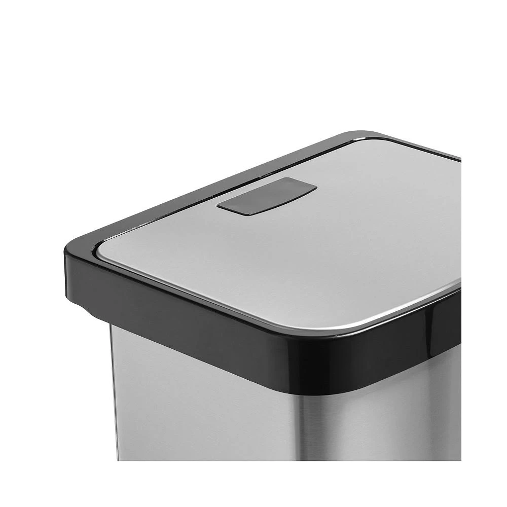 Large Stainless Steel Step Trash Can with Lid 商品