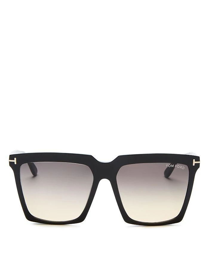 商品Tom Ford|Sabrina Square Sunglasses, 58mm,价格¥3463,第5张图片详细描述
