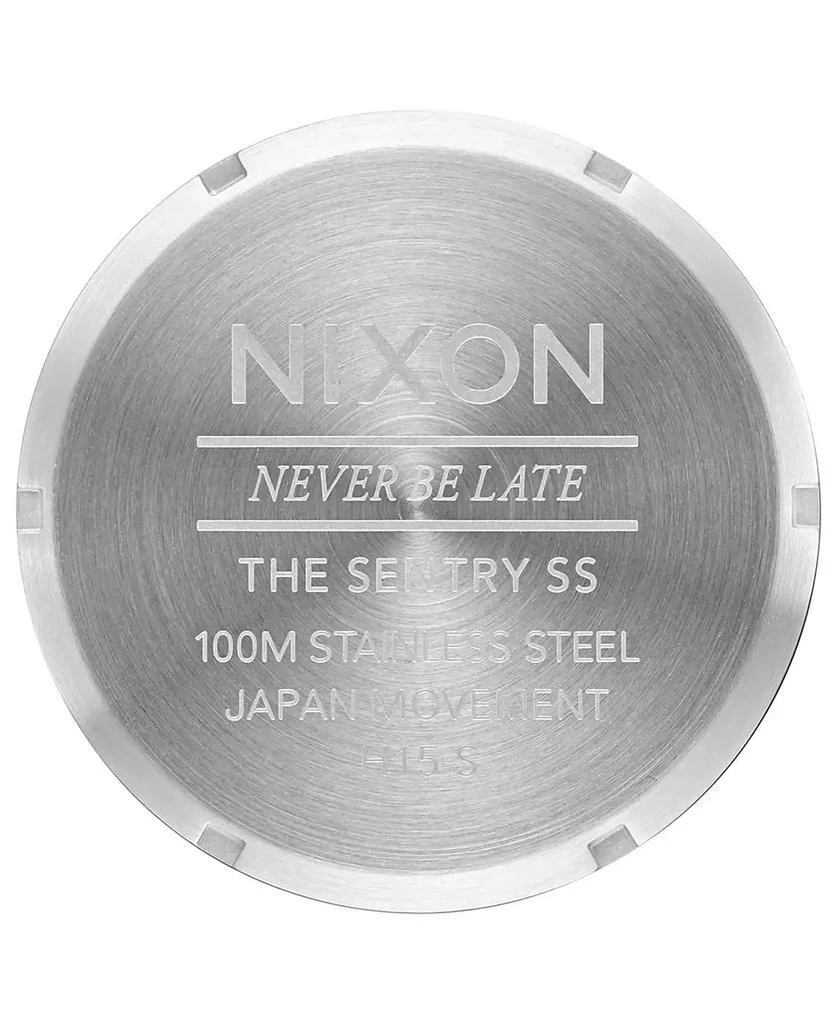 商品Nixon|Men's Sentry Stainless Steel Bracelet Watch 42mm,价格¥1869,第4张图片详细描述