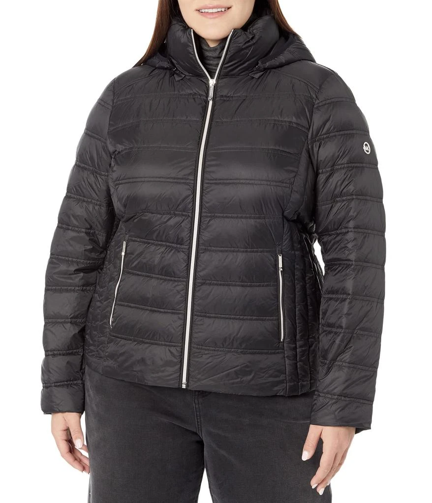 商品Michael Kors|Zip Front Horizontal Quilt Packable Jacket M823157QZ,价格¥1000,第1张图片