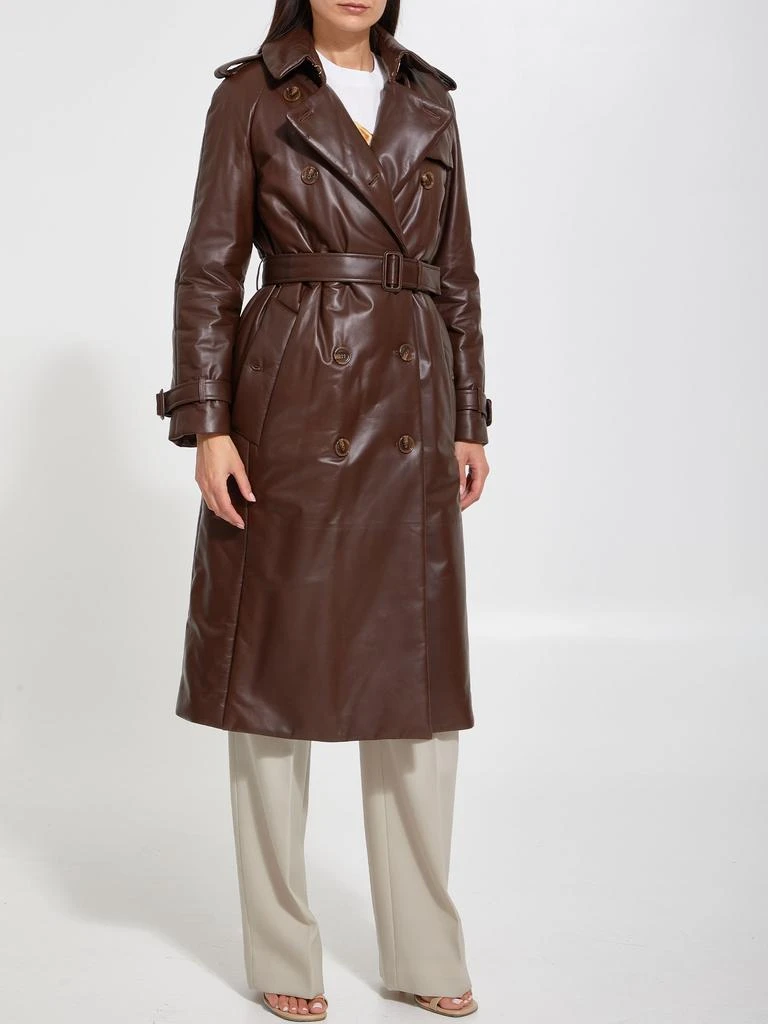 商品Burberry|Waterloo lambskin trench coat,价格¥16419,第2张图片详细描述