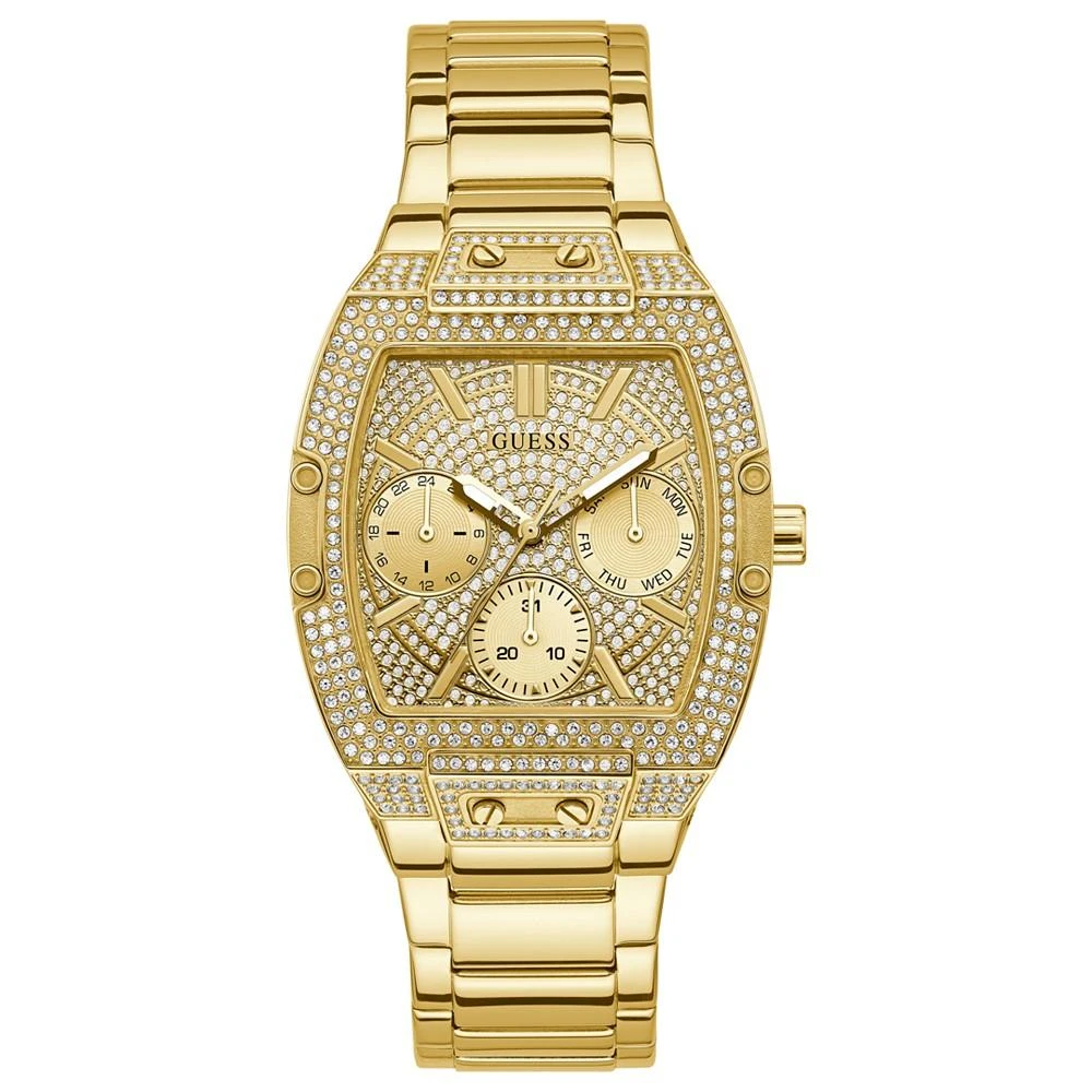 商品GUESS|Women's Gold-Tone Stainless Steel Bracelet Watch 38mm,价格¥1010,第1张图片