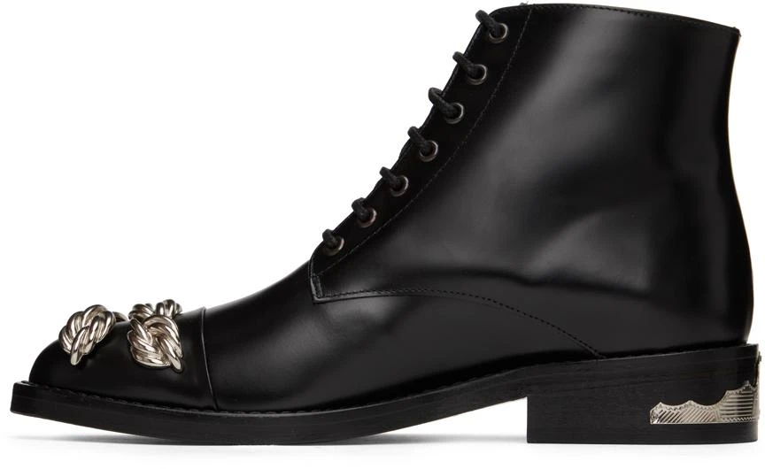 商品Toga Pulla|Black Embellished Ankle Boots,价格¥1054,第3张图片详细描述