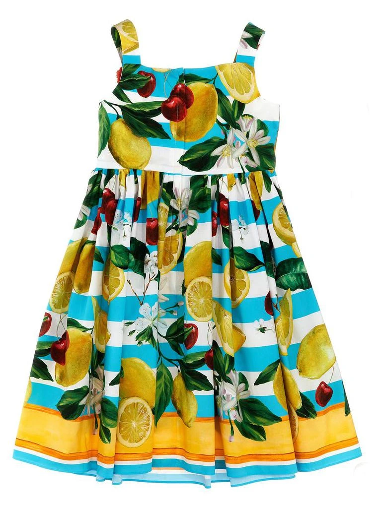 商品Dolce & Gabbana|Dolce & Gabbana Kids Fruit Print Dress,价格¥3606,第2张图片详细描述