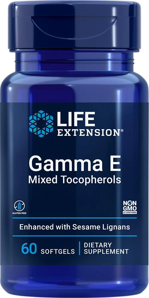 商品Life Extension|Life Extension Gamma E Mixed Tocopherols (60 softgels),价格¥174,第1张图片