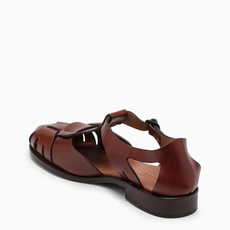 商品Hereu|Brown Pesca low sandals,价格¥1467,第4张图片详细描述