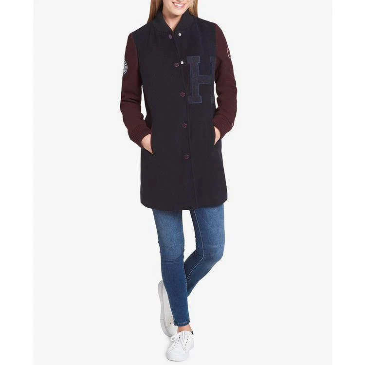 商品Tommy Hilfiger|Logo Varsity Coat,价格¥1191,第2张图片详细描述