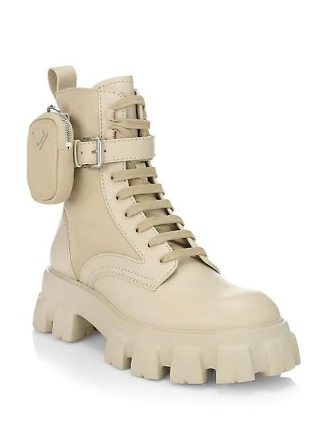 Monolith Lug-Sole Leather Combat Boots商品第2张图片规格展示