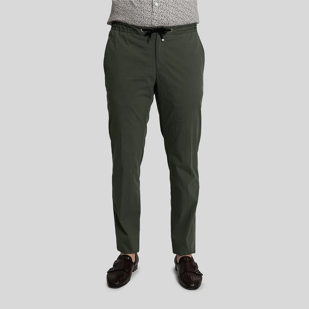 商品PAL ZILERI|Colette Drawstring Trousers-Green,价格¥1501,第1张图片
