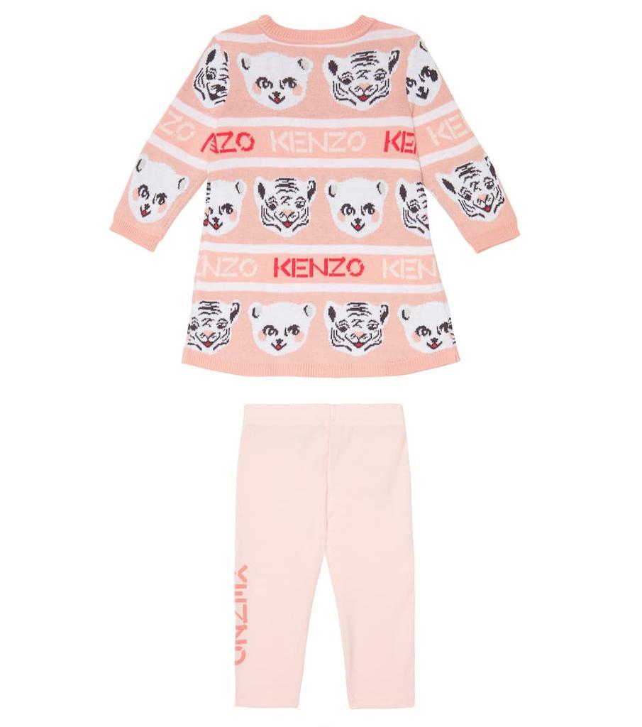 商品Kenzo|Baby cotton sweatshirt and pants set,价格¥978,第6张图片详细描述