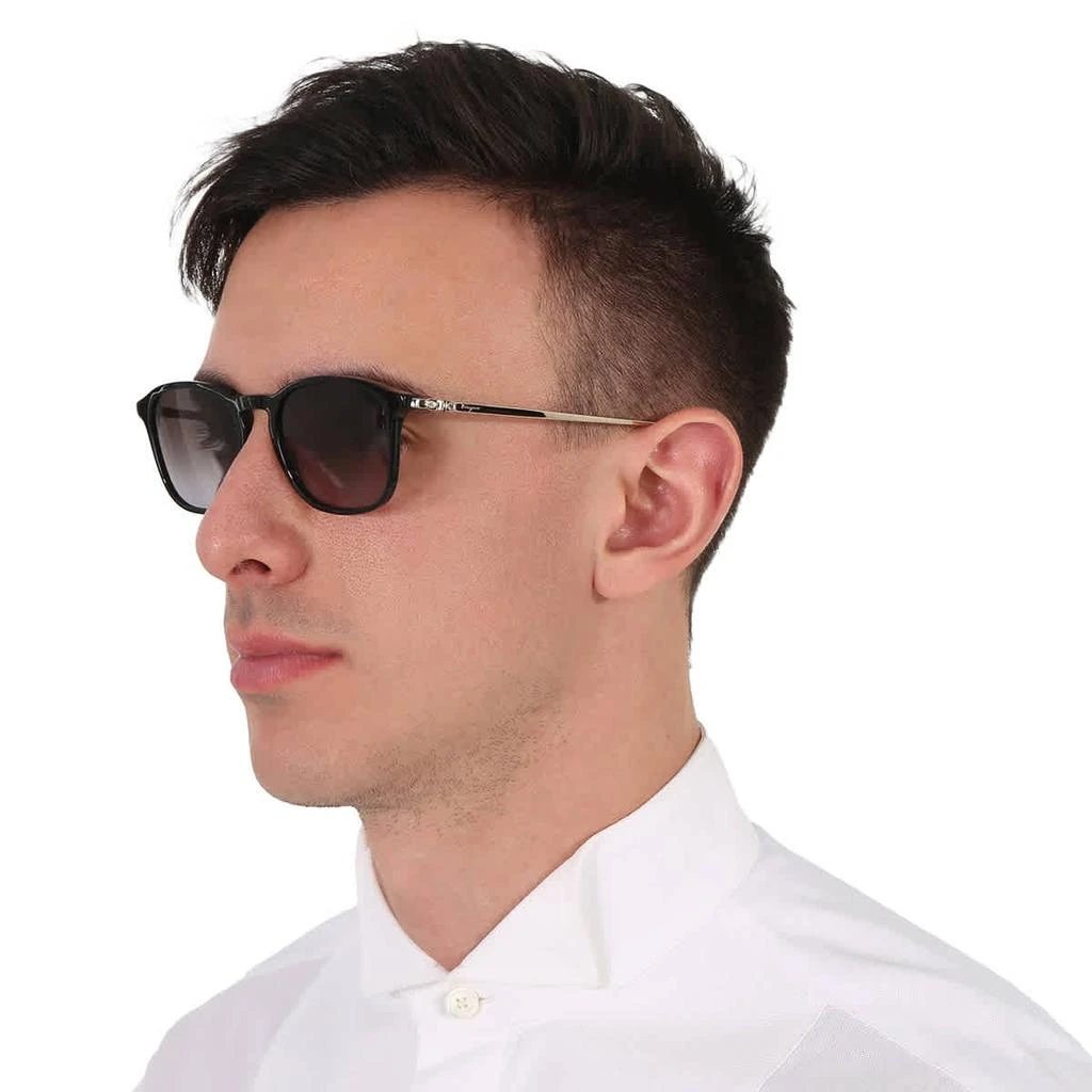 商品Salvatore Ferragamo|Grey Square Unisex Sunglasses SF2846S 001 53,价格¥346,第2张图片详细描述