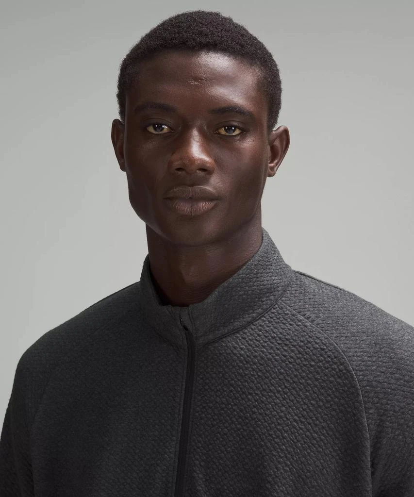 Textured Double-Knit Cotton Half Zip 商品