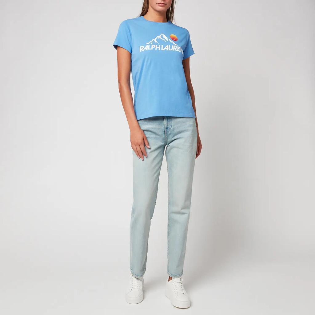 商品Ralph Lauren|Polo Ralph Lauren Women's Ski Short Sleeve-T-Shirt - Summer Blue,价格¥198,第5张图片详细描述