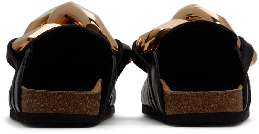 Black Chain Loafers商品第4张图片规格展示