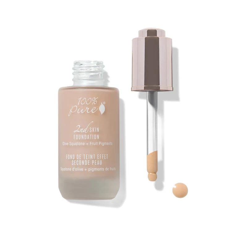 商品100% Pure|2nd Skin Foundation: Shade 4,价格¥866,第1张图片