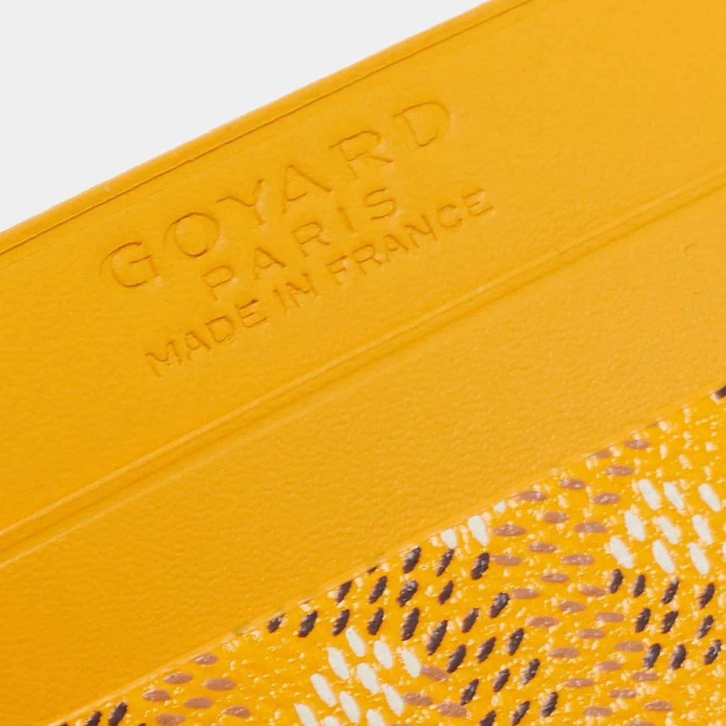 Goyard Yellow Goyardine Coated Canvas and Leather Saint Sulpice Card Holder 商品