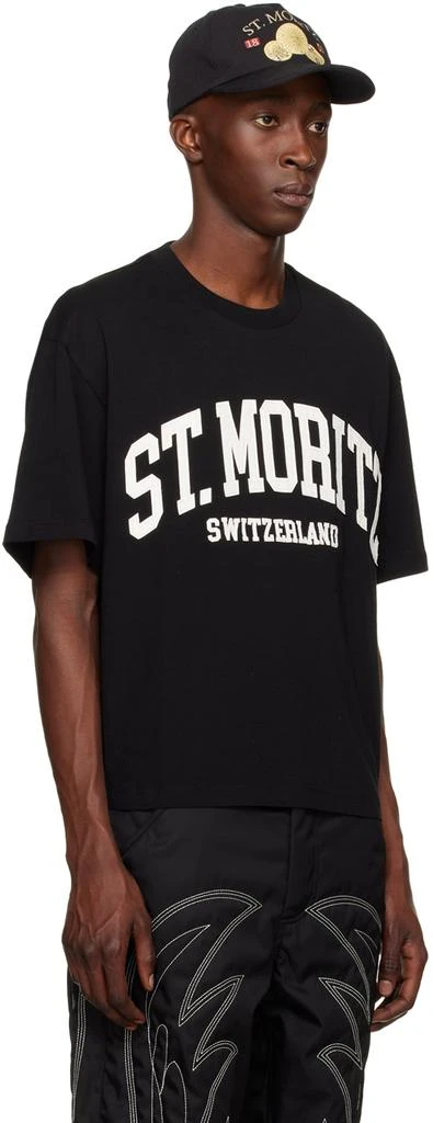 商品Bally|Black St Moritz T-Shirt,价格¥880,第2张图片详细描述