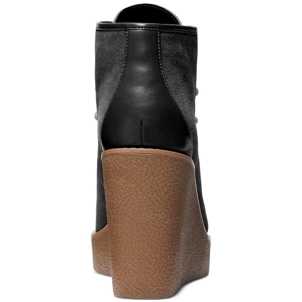 商品Michael Kors|Women's Rye Lace-Up Wedge Booties,价格¥291,第3张图片详细描述