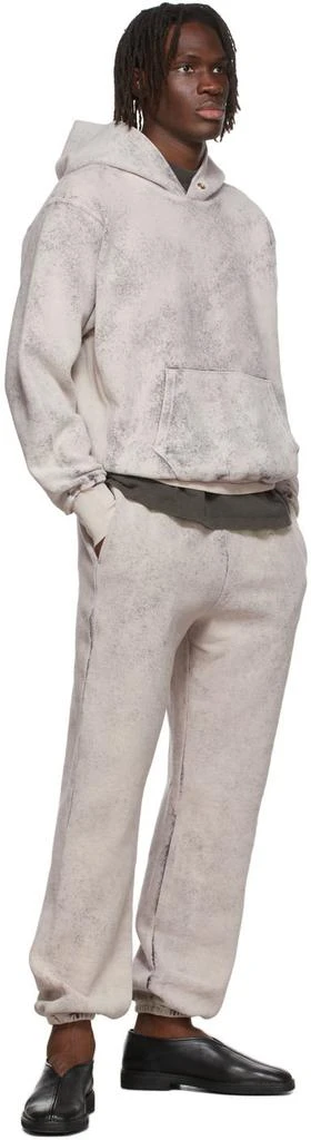 商品Les Tien|Off-White Cotton Hoodie,价格¥578,第4张图片详细描述