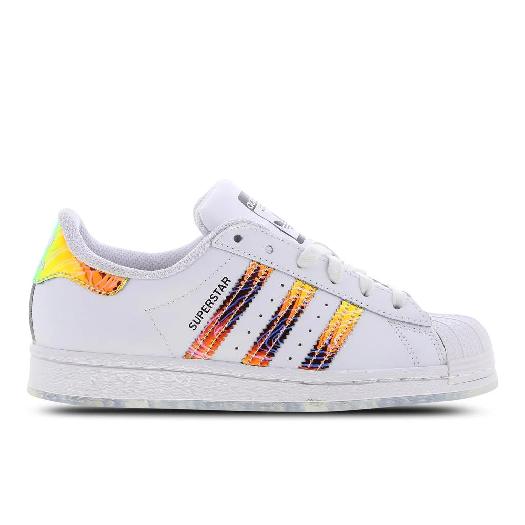 商品Adidas|adidas Superstar Marble - Grade School Shoes,价格¥568,第1张图片