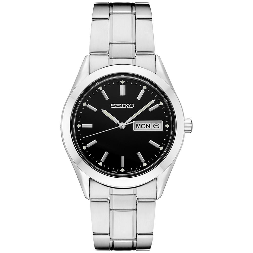 商品Seiko|Men's Essentials Stainless Steel Bracelet Watch 38mm,价格¥1306,第1张图片