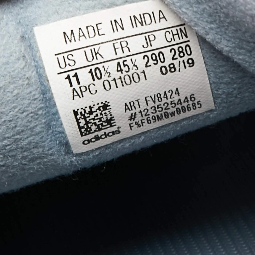 Yeezy x Adidas Grey/Blue Suede and Mesh Boost 700 V2 Inertia Sneakers Size 45 1/3 商品