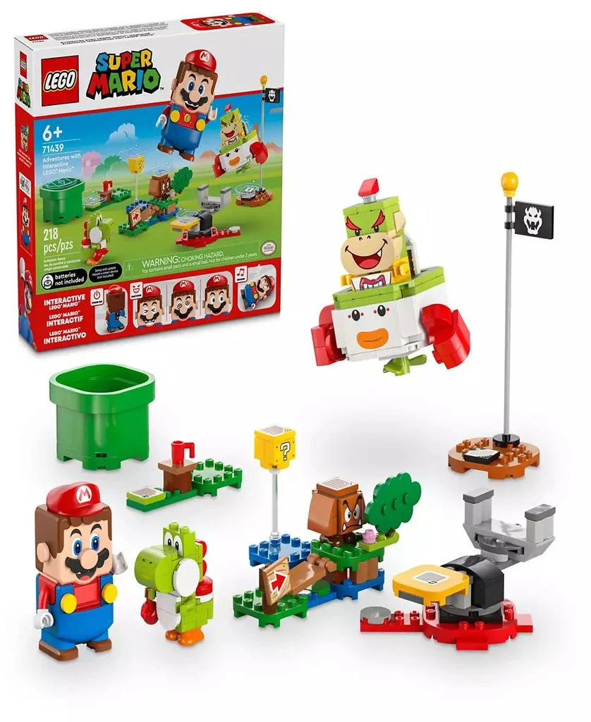 商品LEGO|Super Mario Adventures with Interactive Mario Playset 71439, 218 Pieces,价格¥317,第1张图片