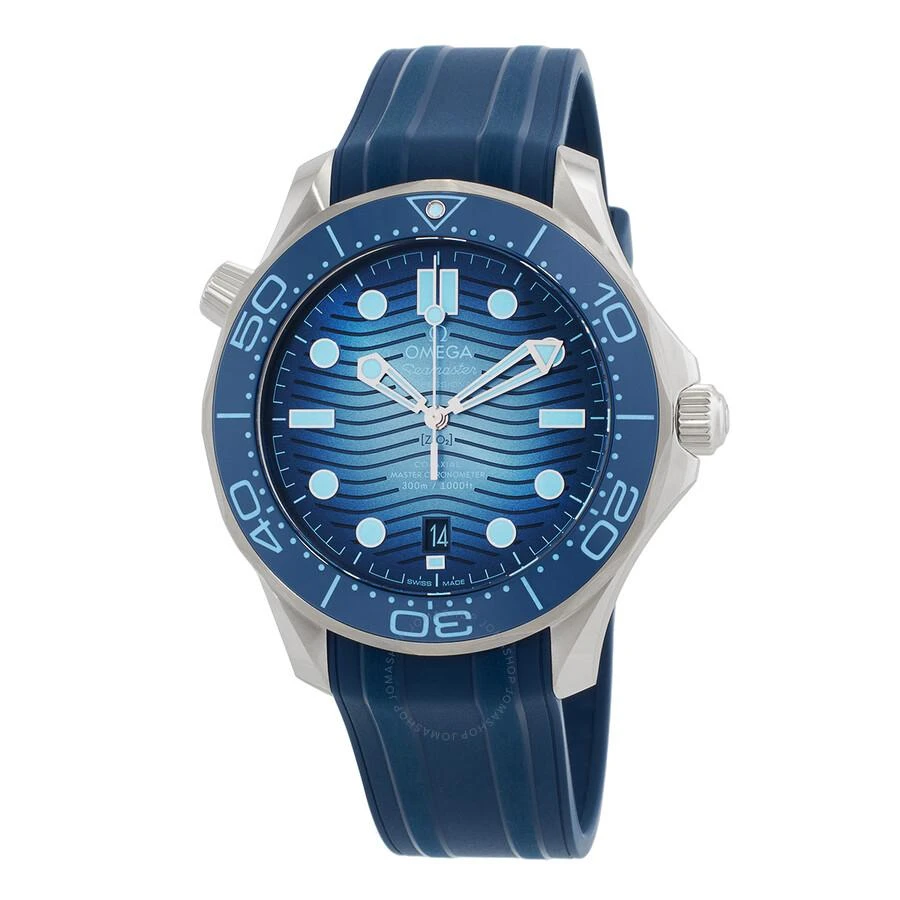 商品Omega|Seamaster Automatic Chronometer Summer Blue Dial Men's Watch 210.32.42.20.03.002,价格¥33920,第1张图片