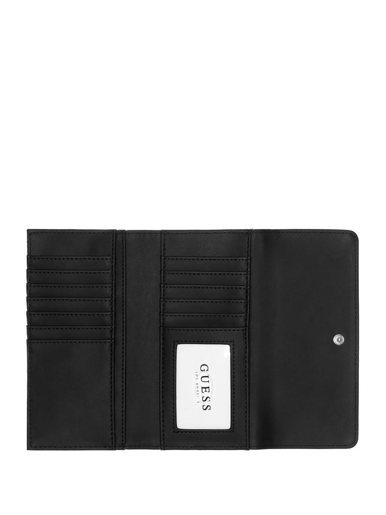 商品Guess Factory|Abree Logo Saffiano Slim Wallet,价格¥185-¥199,第5张图片详细描述