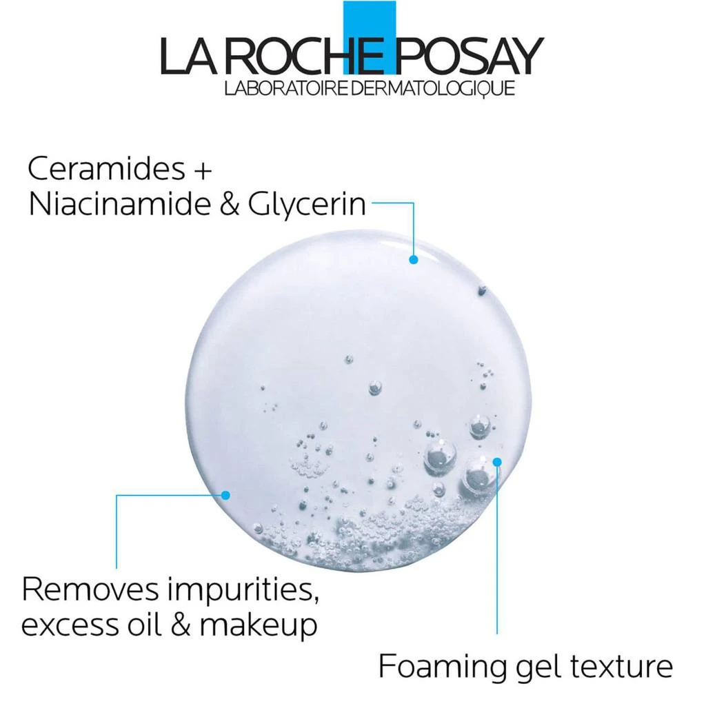商品La Roche Posay|La Roche-Posay Toleriane Purifying Foaming Cleanser for Normal Oily & Sensitive Skin,价格¥96,第2张图片详细描述
