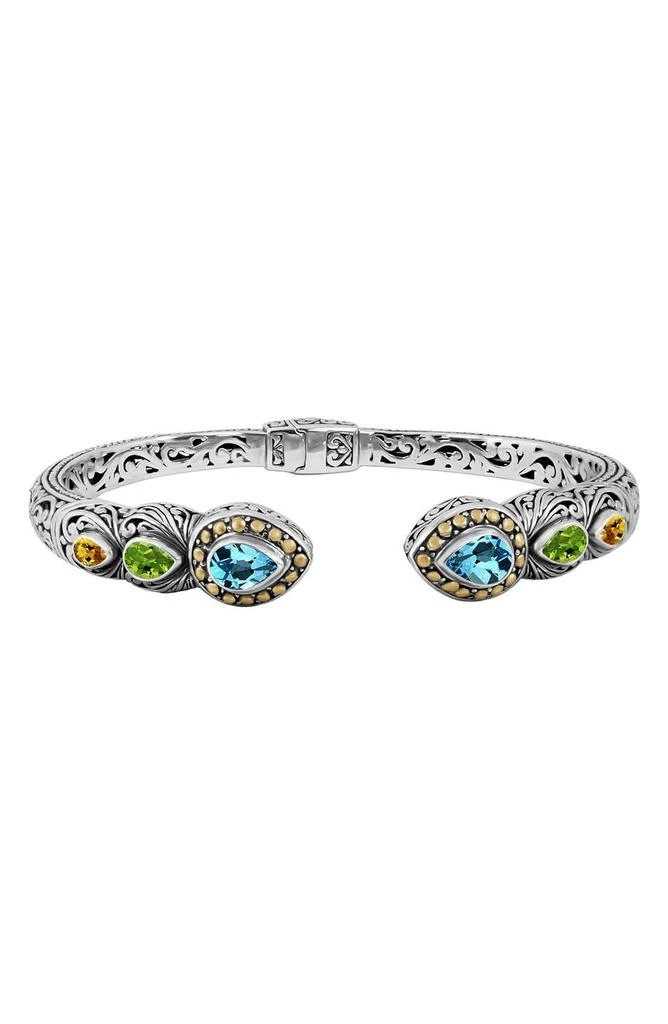 商品DEVATA|TOPAZ STERL SILVER 18K BRAC,价格¥1404,第1张图片