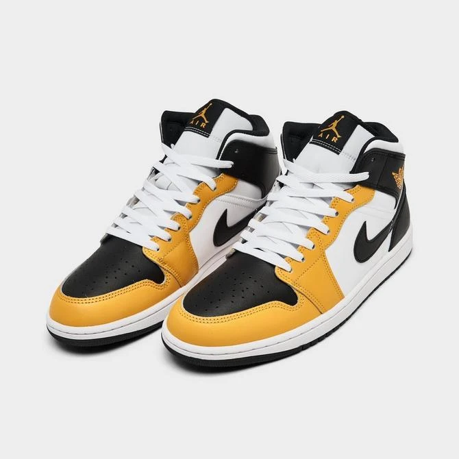 商品Jordan|Men's Air Jordan Retro 1 Mid Casual Shoes,价格¥521,第2张图片详细描述