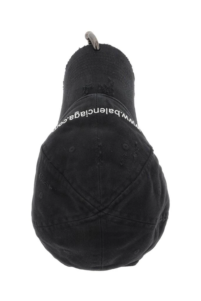 商品Balenciaga|Balenciaga front piercing bal.com baseball cap,价格¥2311,第2张图片详细描述