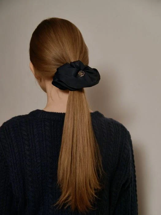 商品anoetic|ANC Classic Hair Scrunchie (2 Colors),价格¥380,第2张图片详细描述