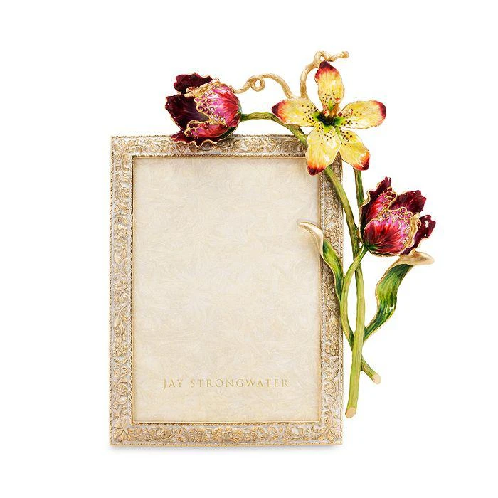 商品Jay Strongwater|Margery Tulip Frame, 5" x 7",价格¥13695,第1张图片
