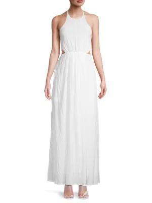 商品Lush|​Cutout Halter Maxi Dress,价格¥261,第1张图片