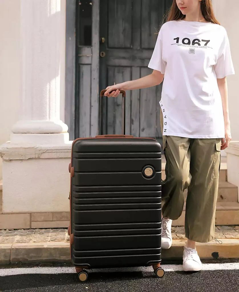 Brickell 3 Piece Expandable Retro Spinner Luggage Set 商品