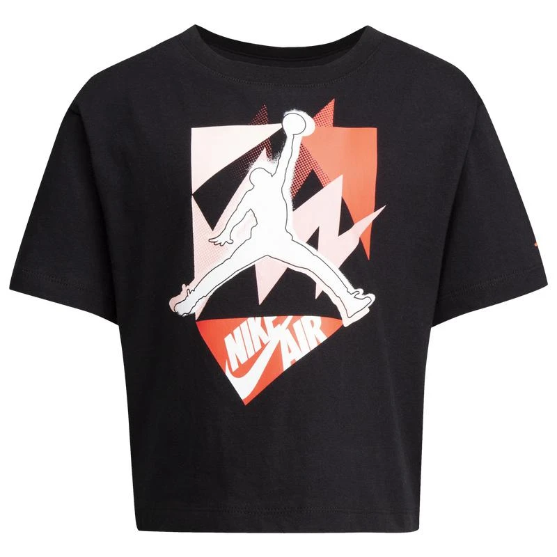 商品Jordan|Jordan AJ6 New Energy T-Shirt - Girls' Preschool,价格¥117,第1张图片