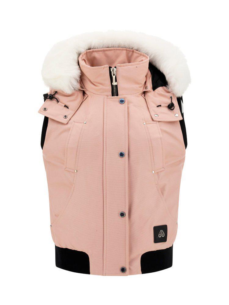 商品Moose Knuckles|Moose Knuckles OriGinal Zip-Up Sleeveless Padded Vest,价格¥3241,第1张图片