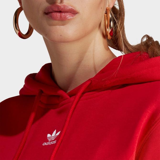 Women's adidas Originals Adicolor Essentials Fleece Hoodie商品第4张图片规格展示