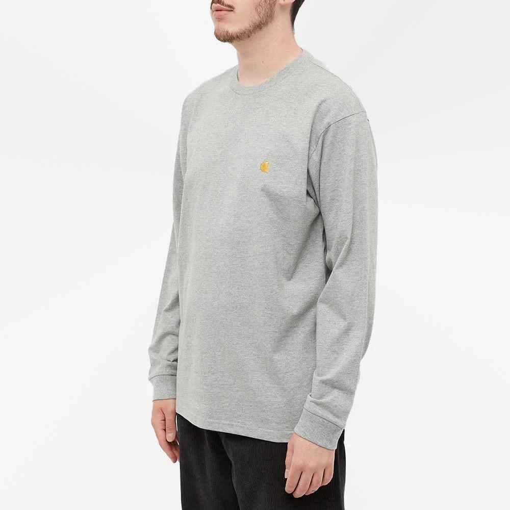 商品Carhartt|Carhartt WIP Long Sleeve Chase T-Shirt,价格¥441,第2张图片详细描述