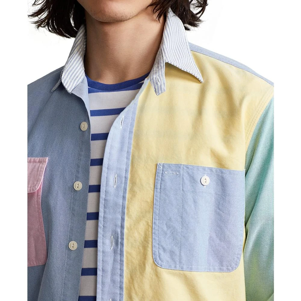 商品Ralph Lauren|Men's Classic-Fit Oxford Fun Workshirt,价格¥209,第3张图片详细描述