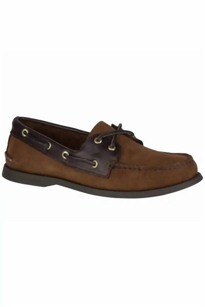 Men's Top-Sider Boat Shoes In Brown image 2