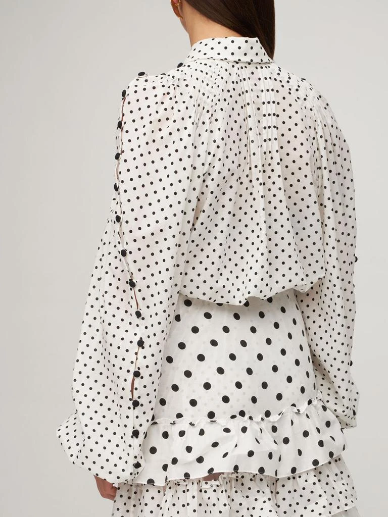 商品PRABAL GURUNG|Cotton Poplin Polka Dots Shirt,价格¥9695,第2张图片详细描述