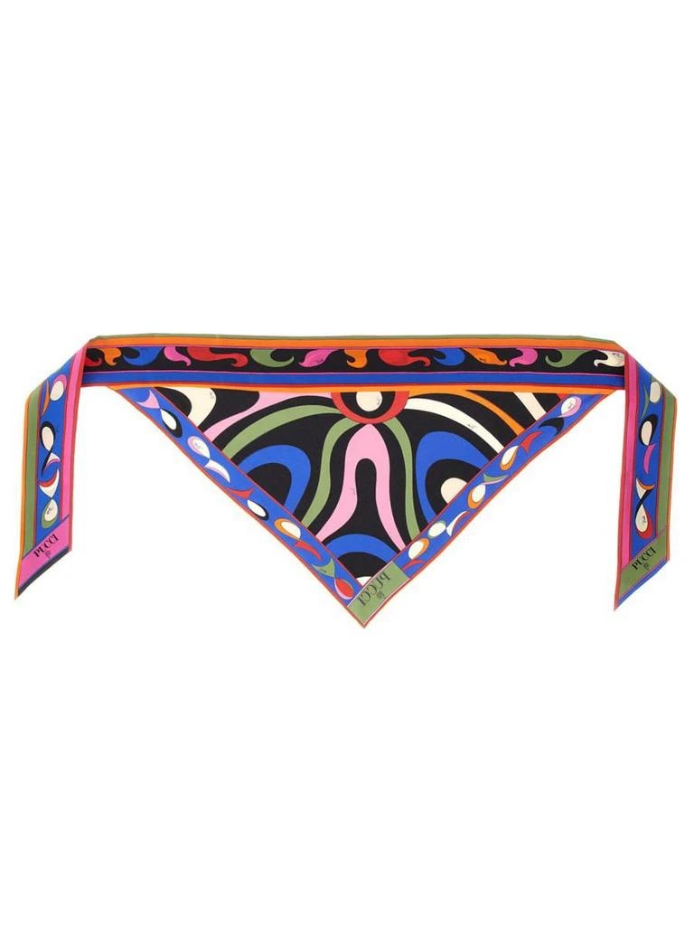 商品PUCCI|PUCCI BANDANA WITH PRINT,价格¥2802,第3张图片详细描述