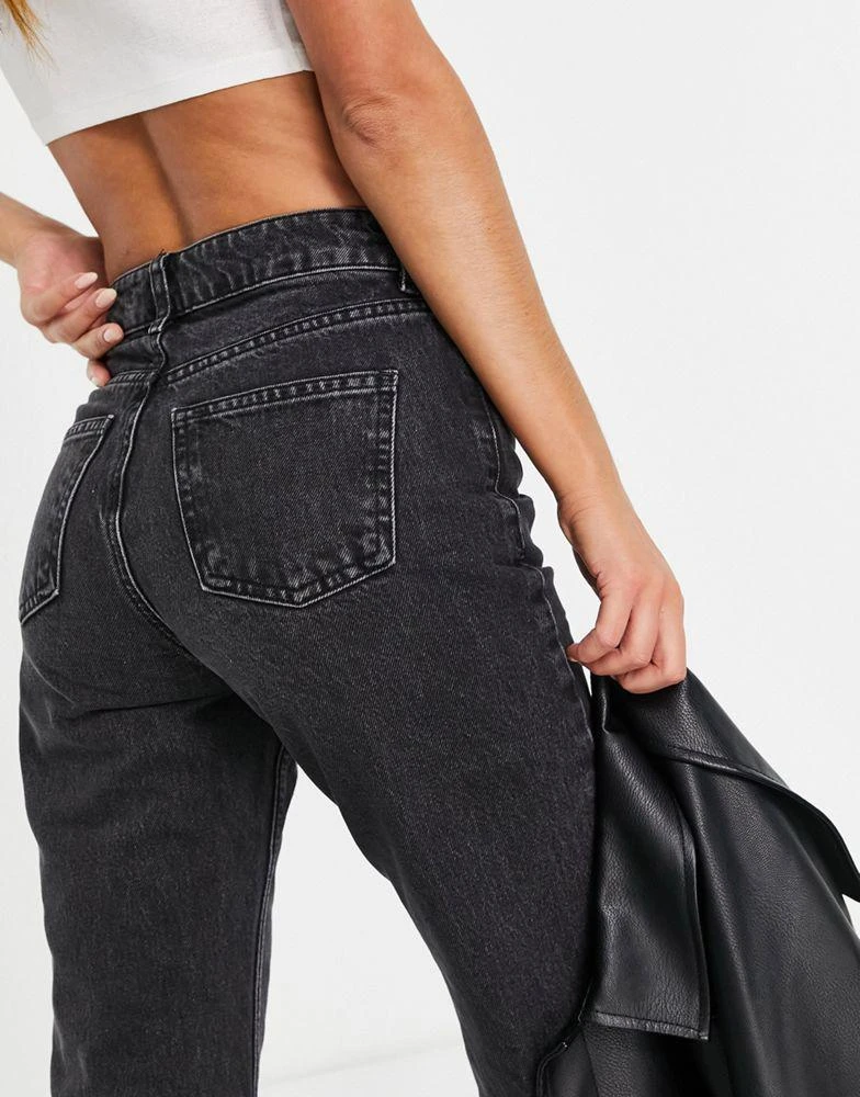 商品Topshop|Topshop 90s flare jeans in washed black,价格¥226,第3张图片详细描述