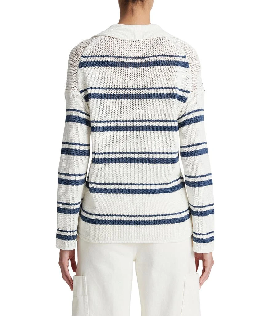 商品Vince|Racked Ribbed Stripe Pullover,价格¥1180,第2张图片详细描述