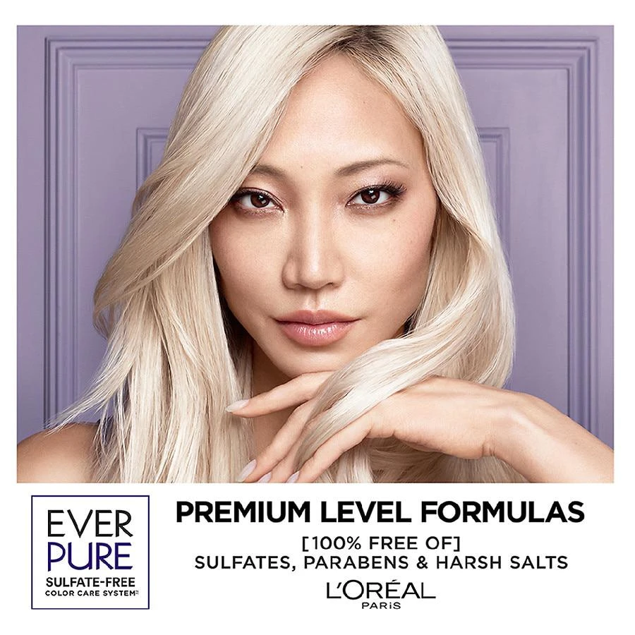 商品L'Oreal Paris Everpure|Sulfate Free Purple Conditioner, Color Treated Hair,价格¥148,第4张图片详细描述