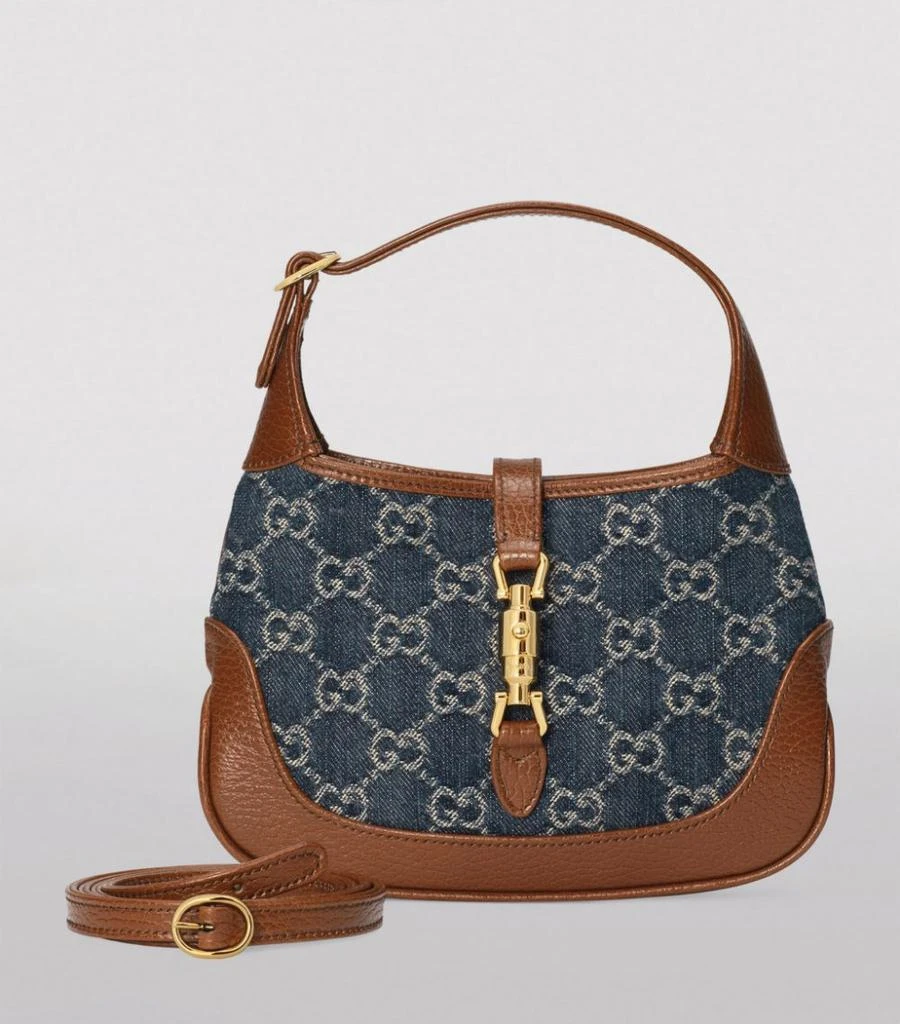 商品Gucci|Mini Denim Jackie 1961 Shoulder Bag,价格¥14131,第5张图片详细描述